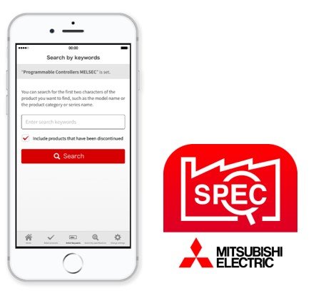 Mitsubishi Electric launches its “Factory Automation SPEC Search” mobile app to support the selection and comparison of factory automation products to build digital manufacturing systems 